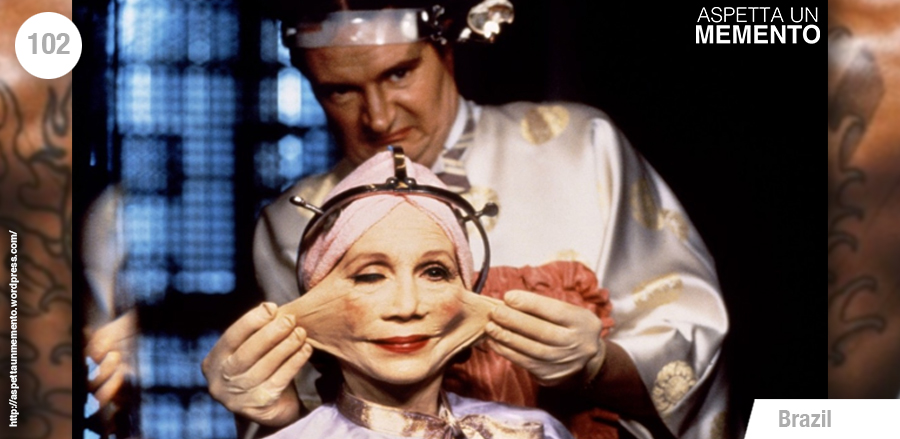 brazil, terry gilliam, robert de niro, jonathan pryce, tatuaggio, recenisone, aspettaunmemento