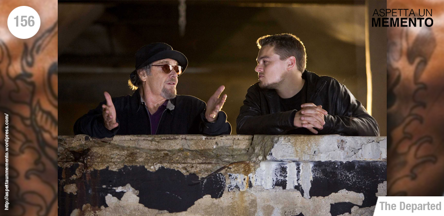 the departed, martin scorsese, jack nicholson, leonardo di caprio, matt damon, recensione, tatuaggio, aspettaunmemento