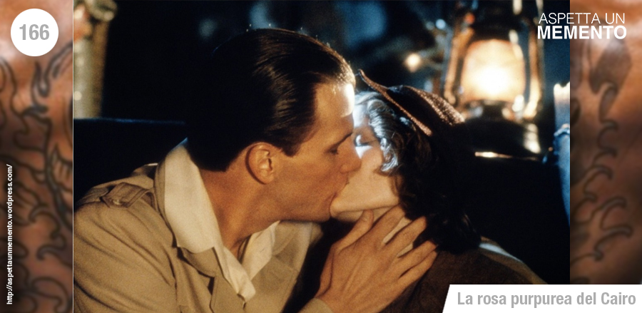 la rosa purpurea del cairo, woody allen, mia farrow, recensione, tatuaggio, aspettaunmemento
